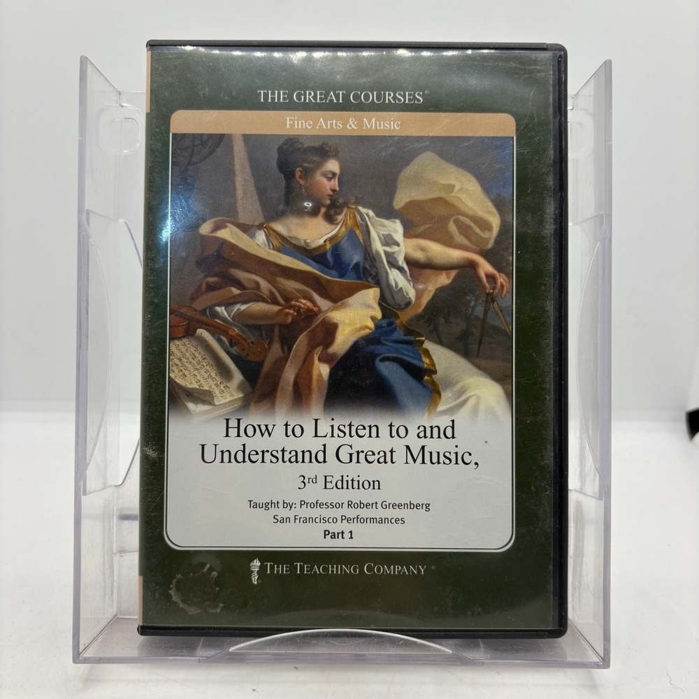The Great Courses How to Listen to and Understand Great Music 3rd Ed Part 1 DVD